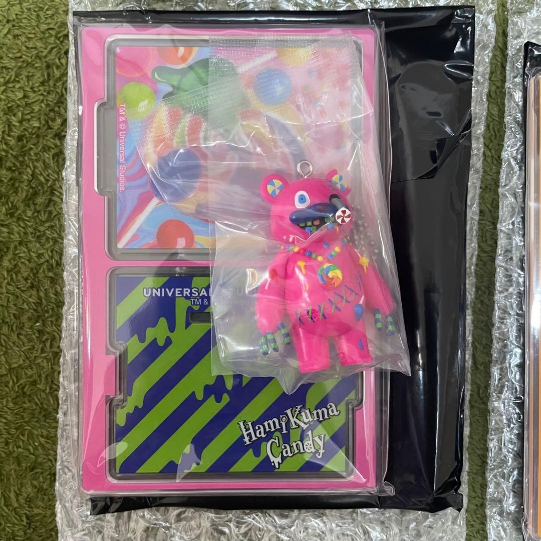 【シークレットあり】USJ ハミクマ コレクタブルキーチェーン 3点セット