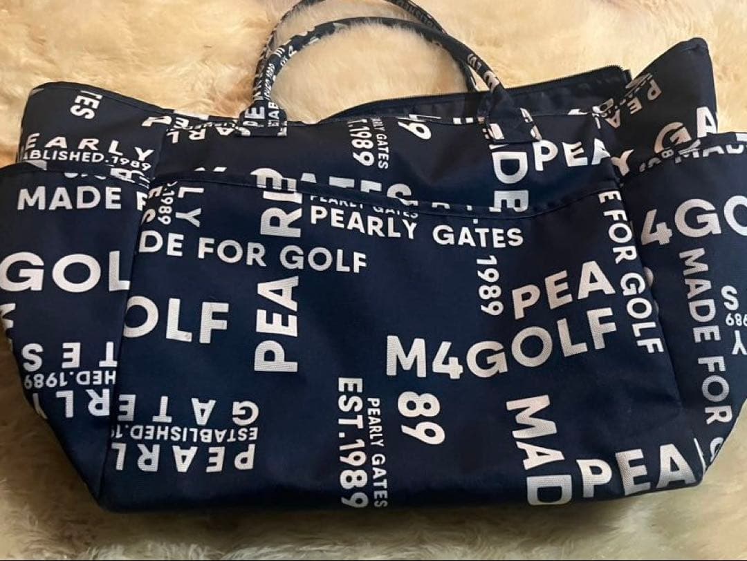 PEARLY GATES ゴルフロッカーバック　ネイビー