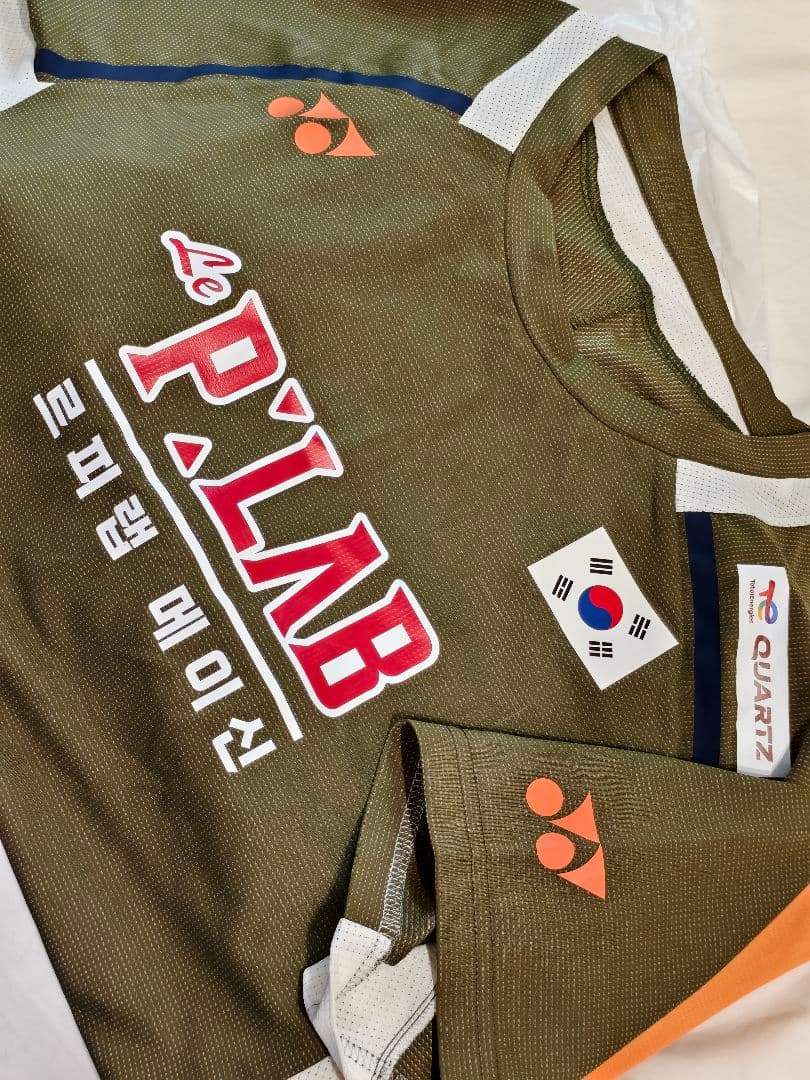 YONEX韓国代表選手支給品 桃田賢斗選手着用モデル 実業団NTT安洗瑩/徐承宰