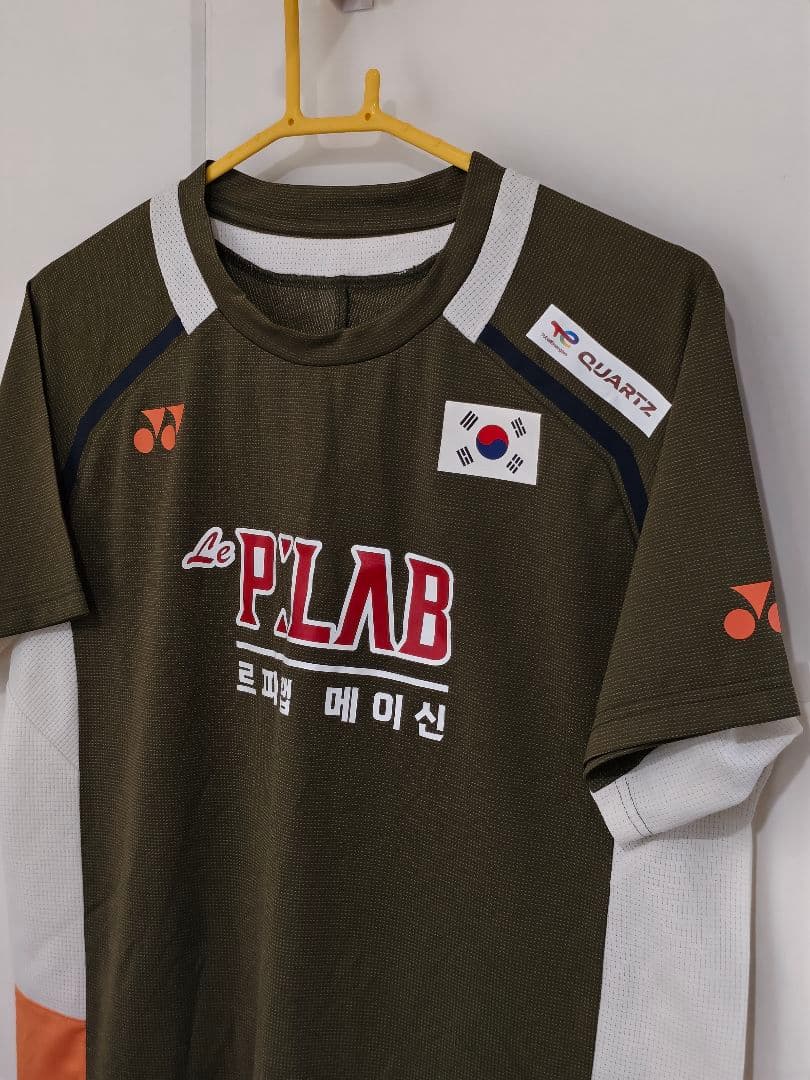 YONEX韓国代表選手支給品 桃田賢斗選手着用モデル 実業団NTT安洗瑩/徐承宰