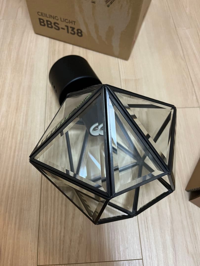 BeauBelle Ceiling Light Leiva ブラック