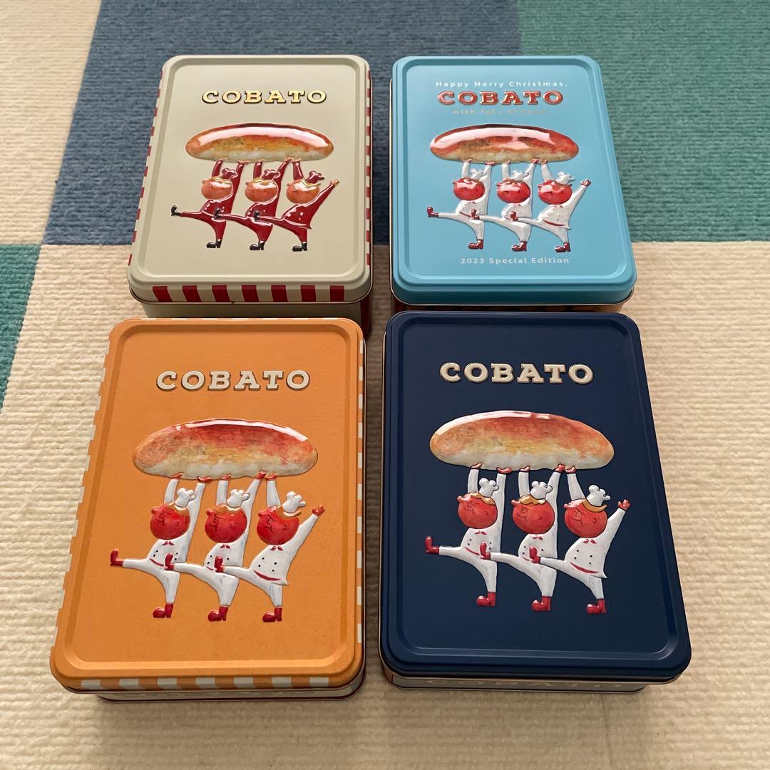 COBATO コバトパン工場　スペキュロス缶　4個セット