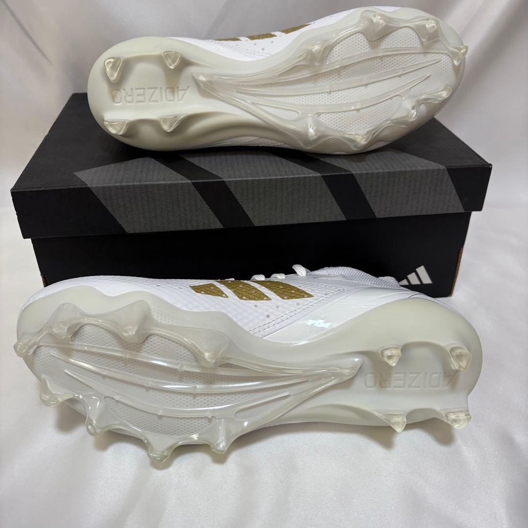 Adizero Impact Cleats　WHT/GLD　27.5㎝　C