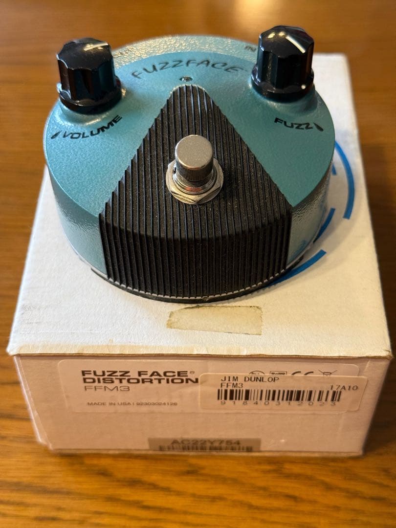 ギター JIM DUNLOP FFM3 Fuzz Face Mini Hendrix