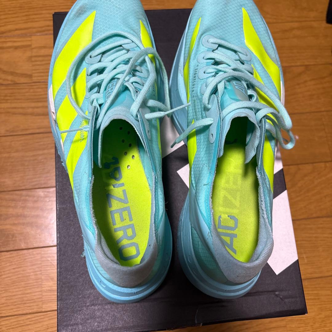 adidas Adizero Pro 4ミントグリーン/イエロー
