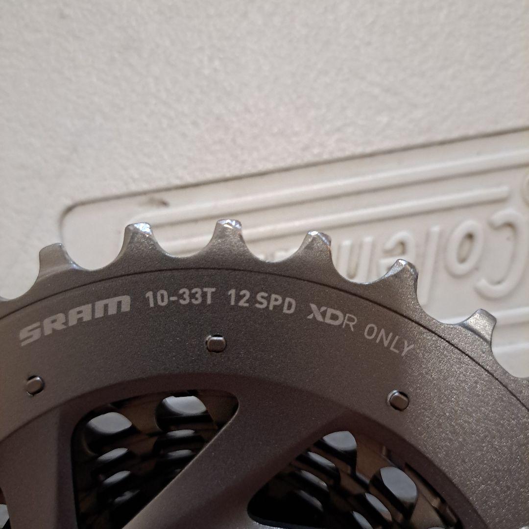 SRAM red カセット10_33t