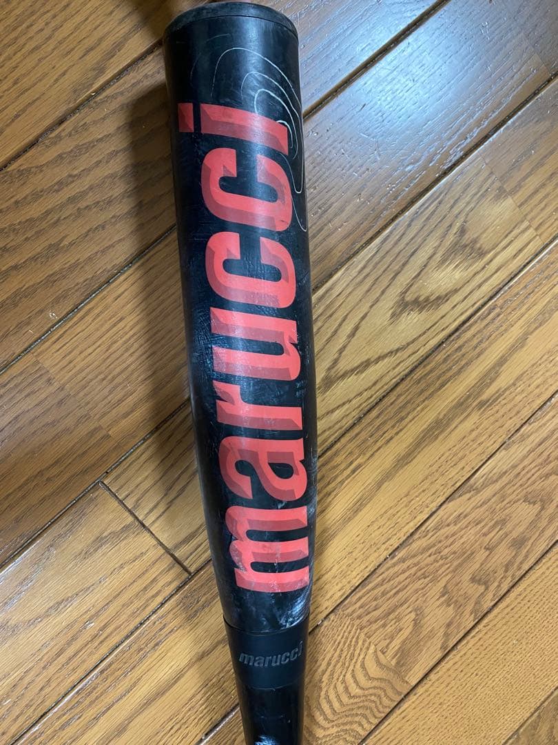 marucci 軟式バット 黒/赤 バットケース付き