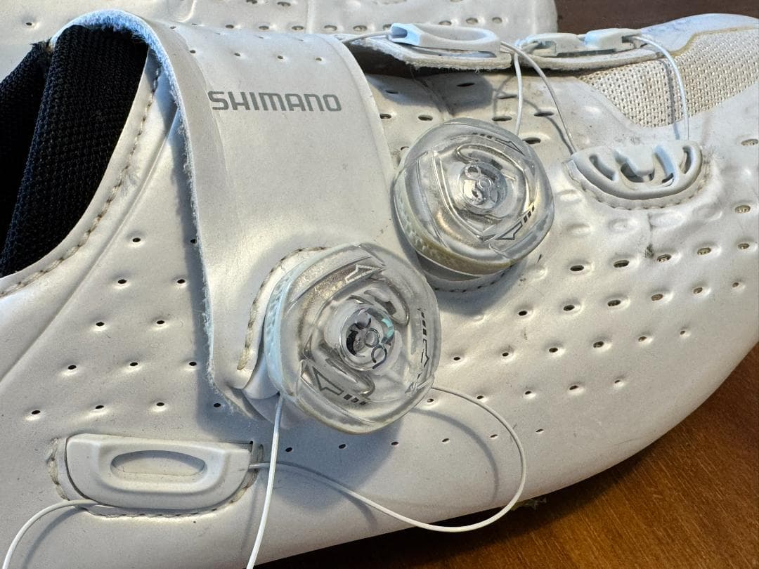 SHIMANO S-PHYRE ホワイト シューズ
