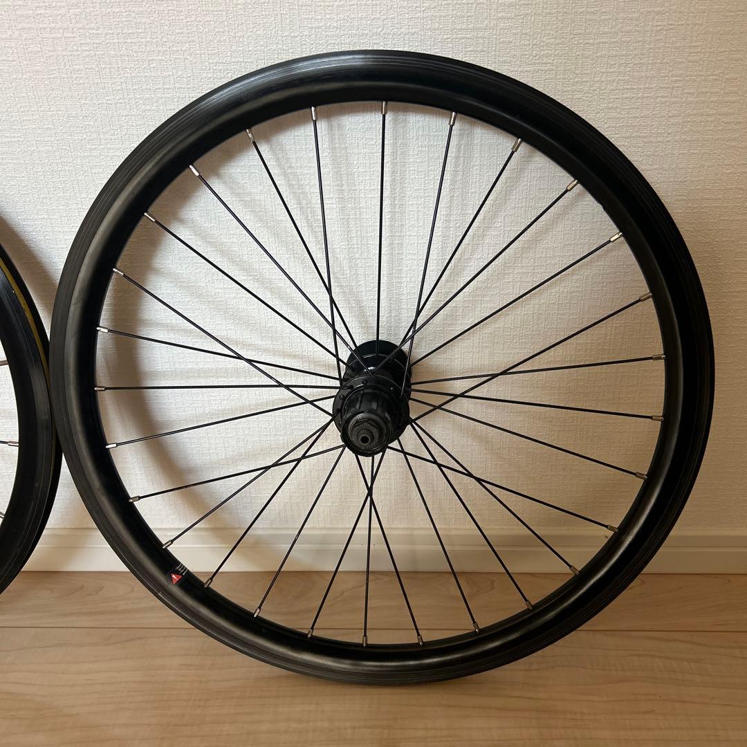DAHON visc evo 純正前後ホイール　451 74mm 130mm
