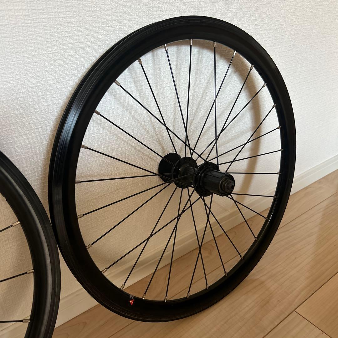 DAHON visc evo 純正前後ホイール　451 74mm 130mm