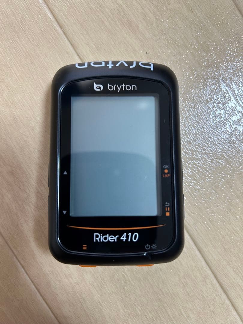 bryton Rider 410 本体、ケイデンス、スピードセンサー、ケース付