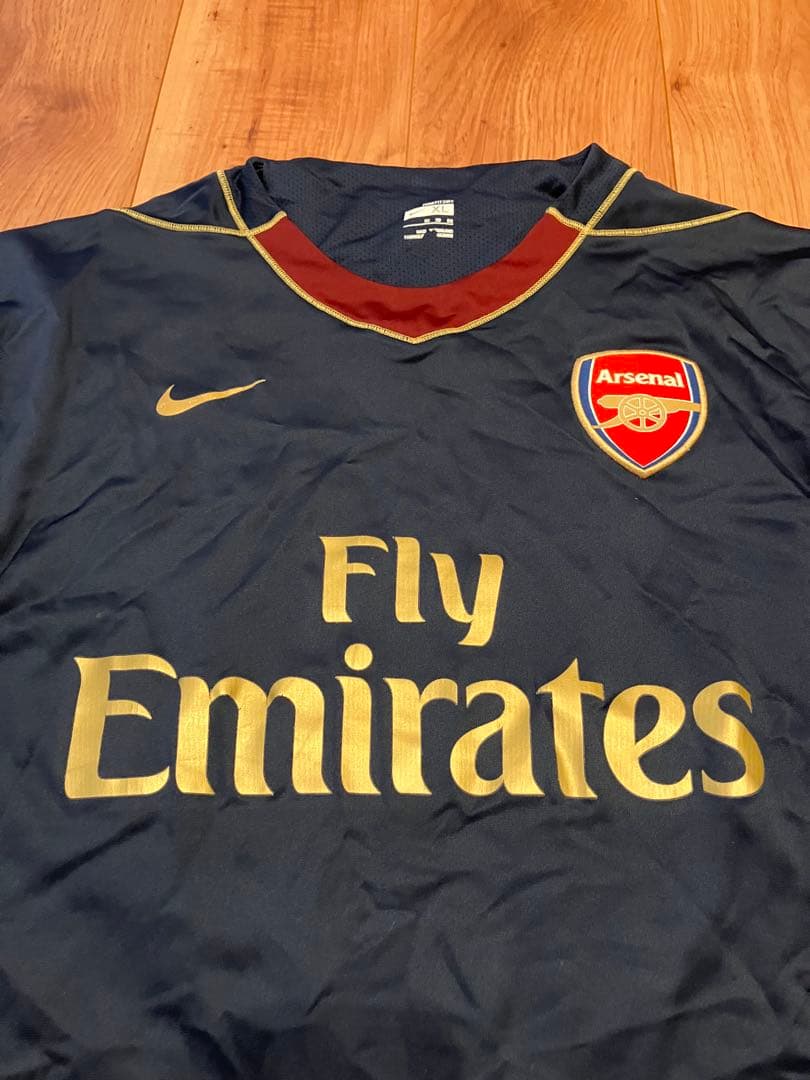 NIKE アーセナル 07-08 アウェイユニフォーム Fly Emirates