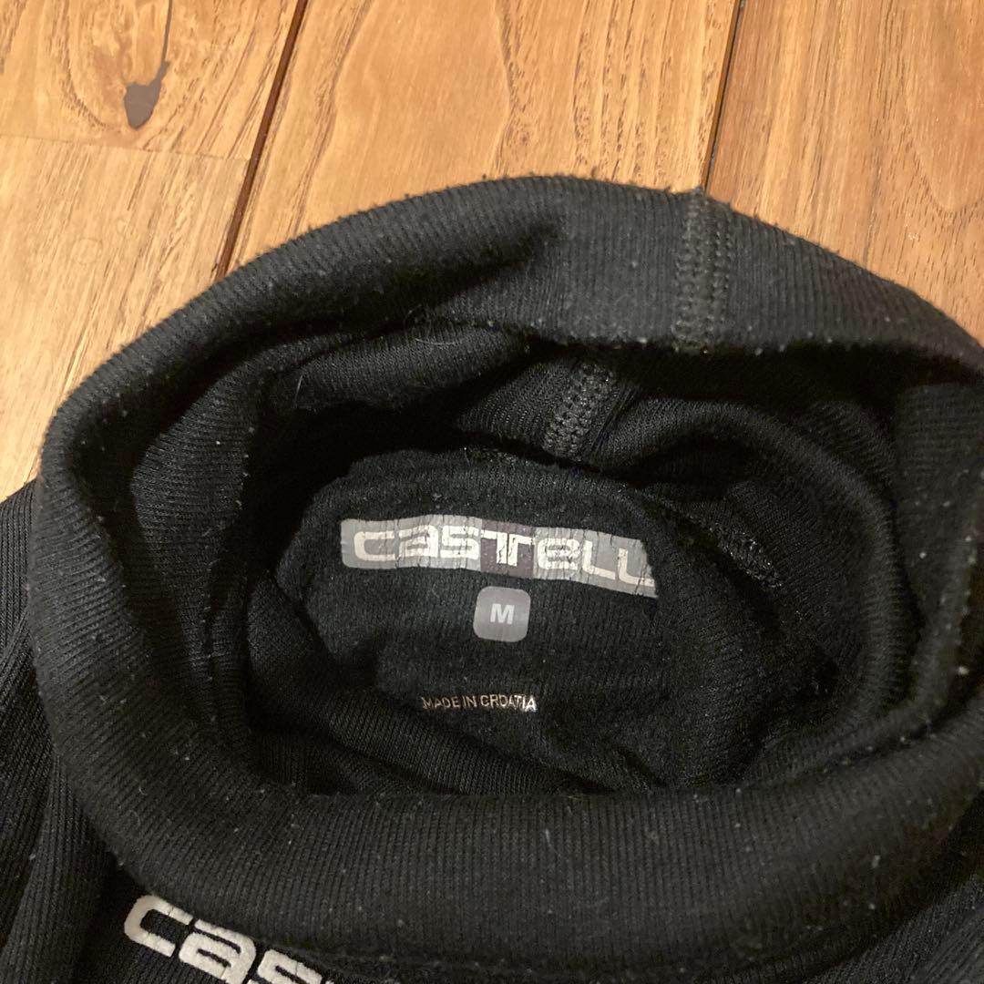 CASTELLI FLANDERS WARM NECK Mサイズ ブラック