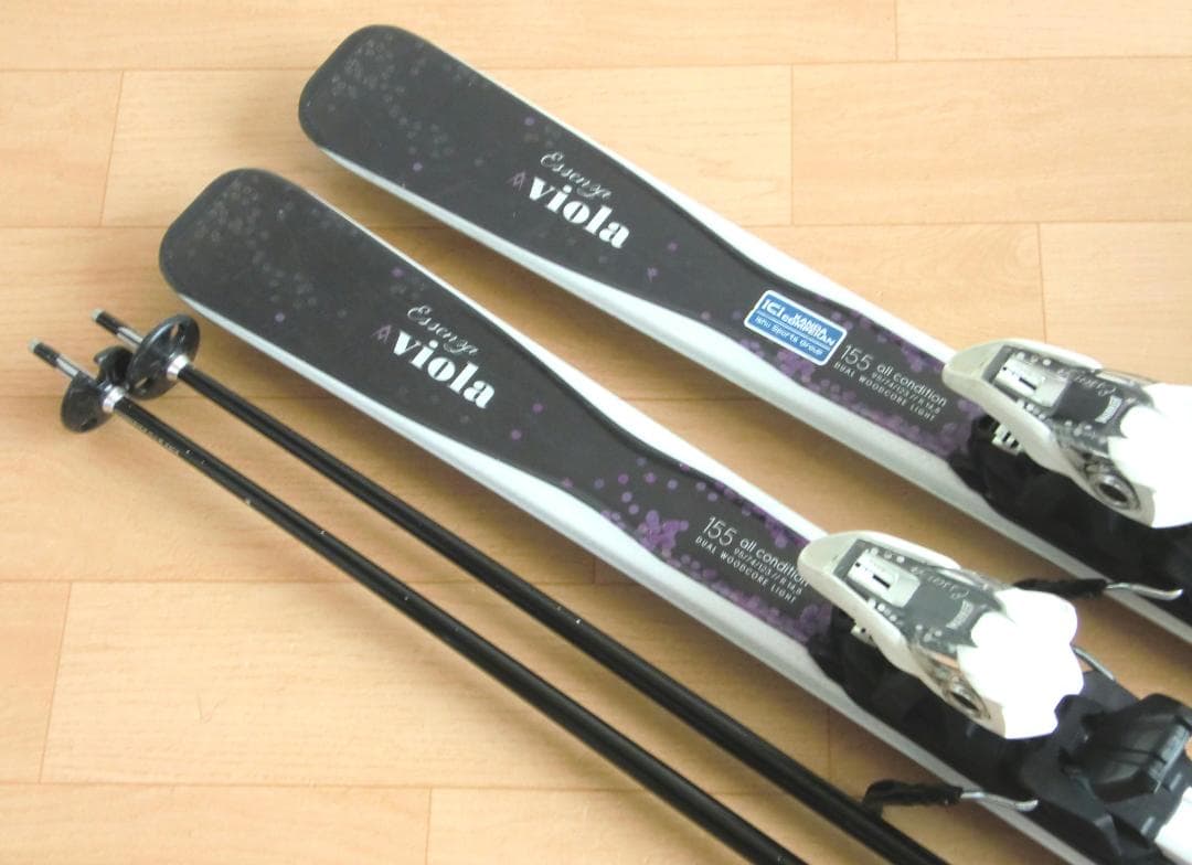 ■■送料無料■VOLKL■女性用スキーセット■板155靴25.5■メンテ付■■