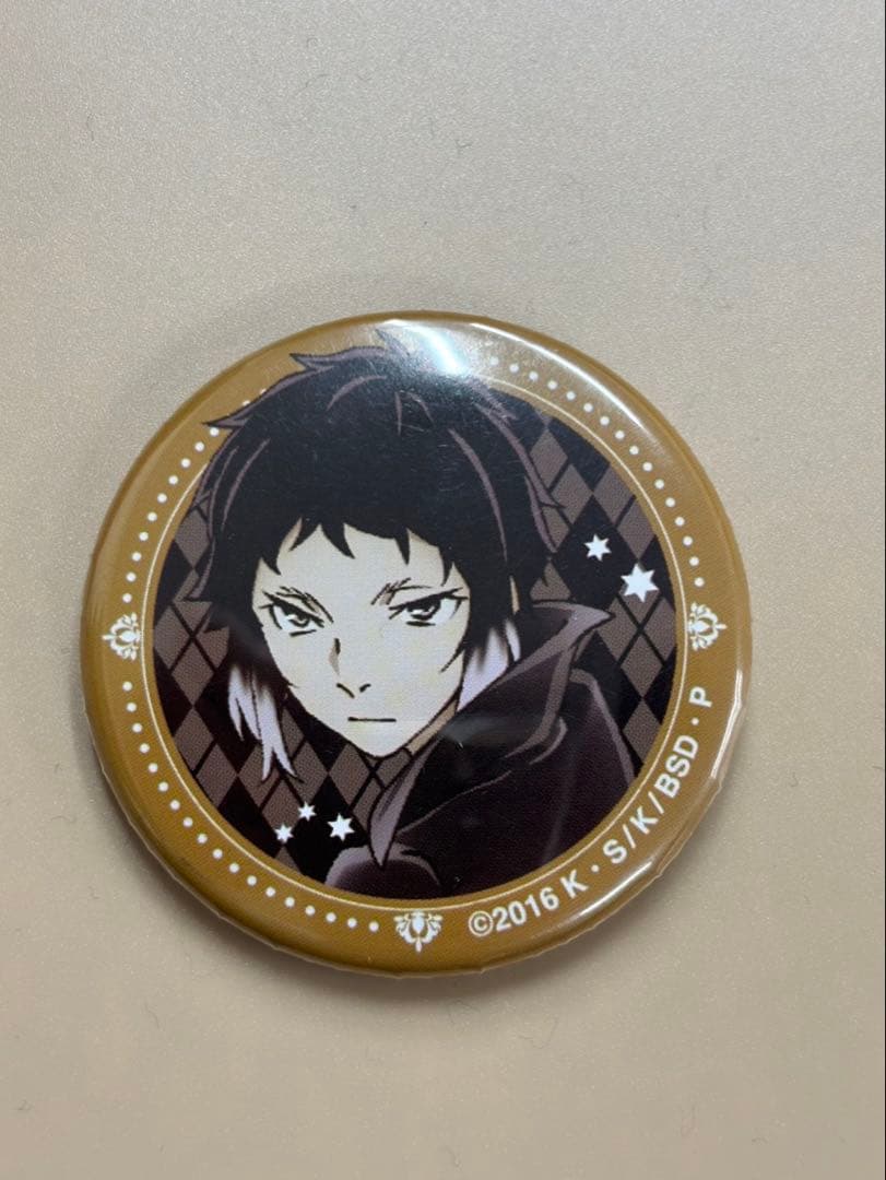 文豪ストレイドッグス 缶バッジ 芥川龍之介