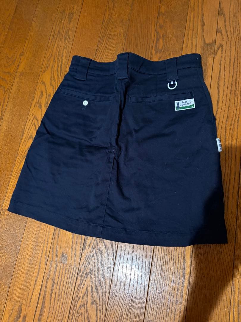 美品 ジャックバニー ミニスカート 紺色