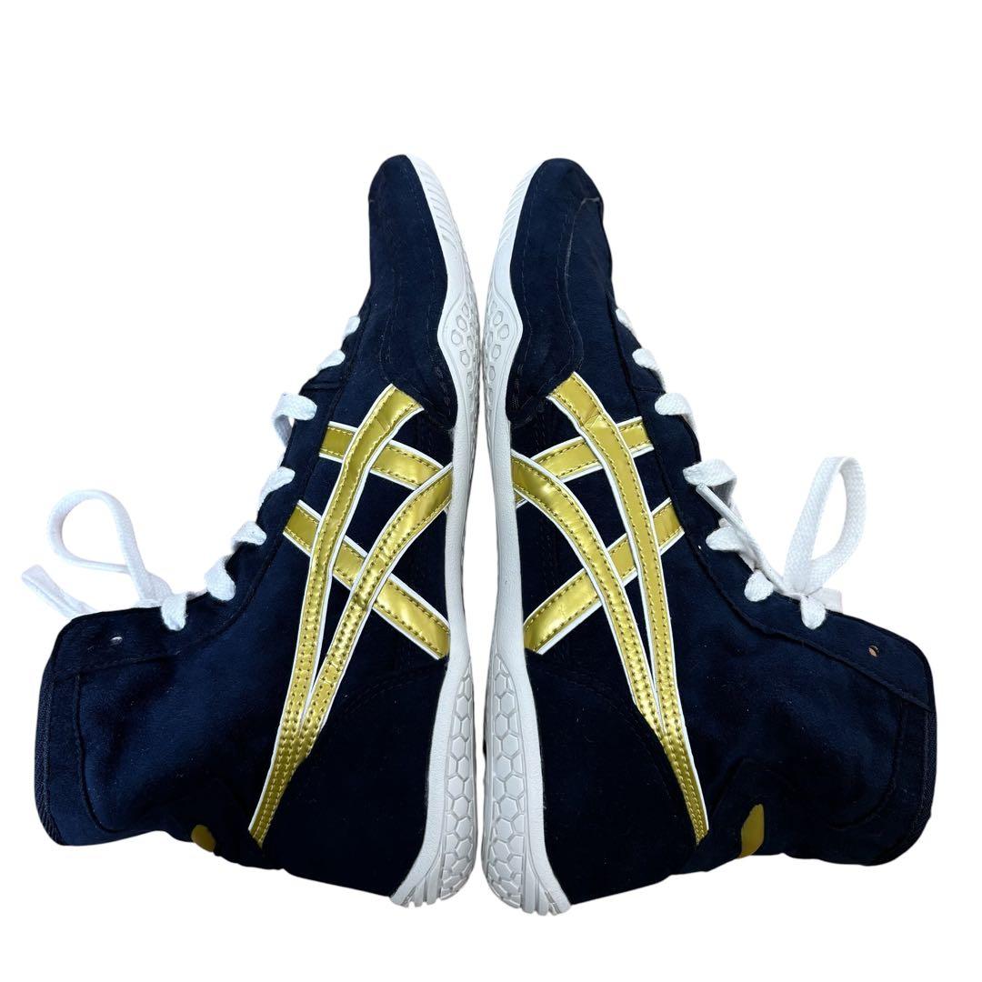 【即日発送 美品】asics レスリングシューズ 1083A001 25.5cm
