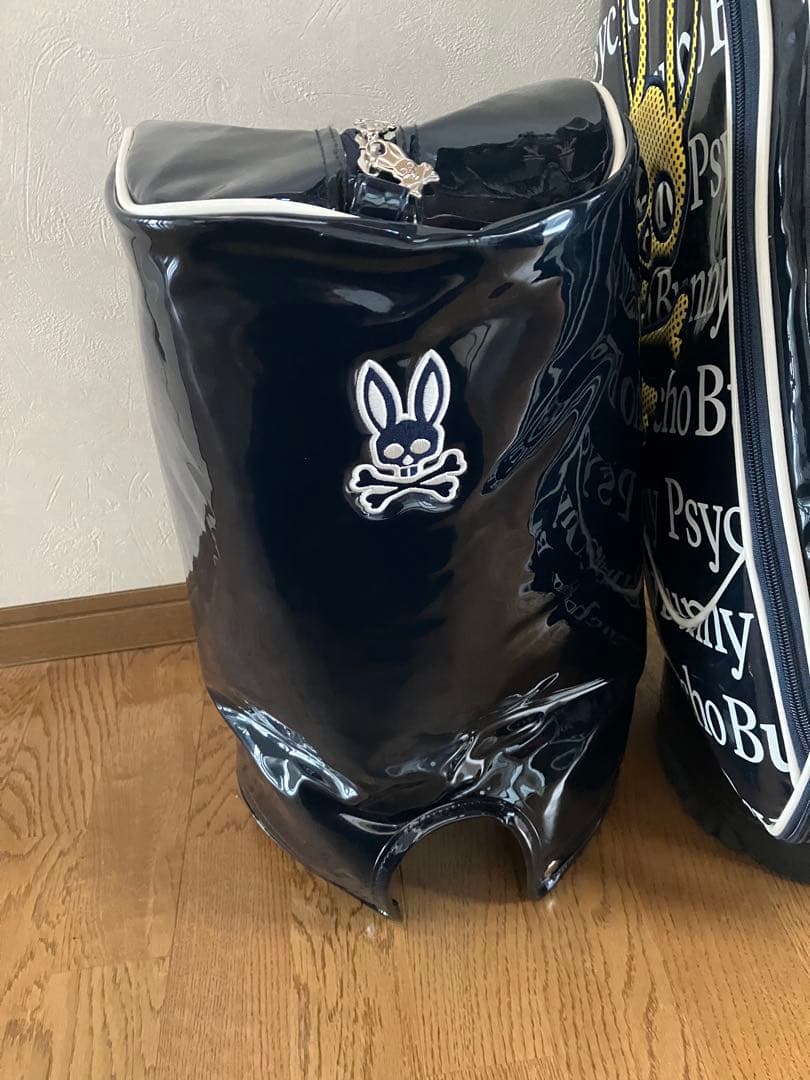 ☆PSYCHO BUNNY☆ エナメル キャディバック ☆ サイコバニー