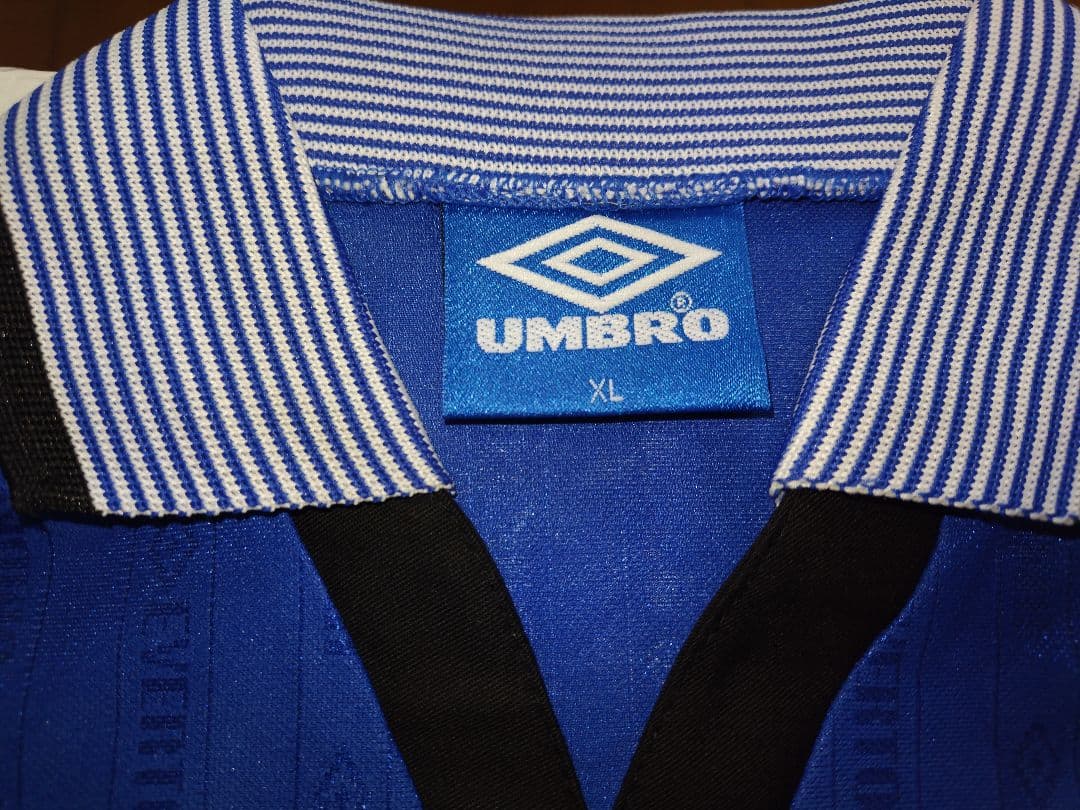 UMBROエバートンFC 95/96 ホーム XLサイズ 選手支給未使用品