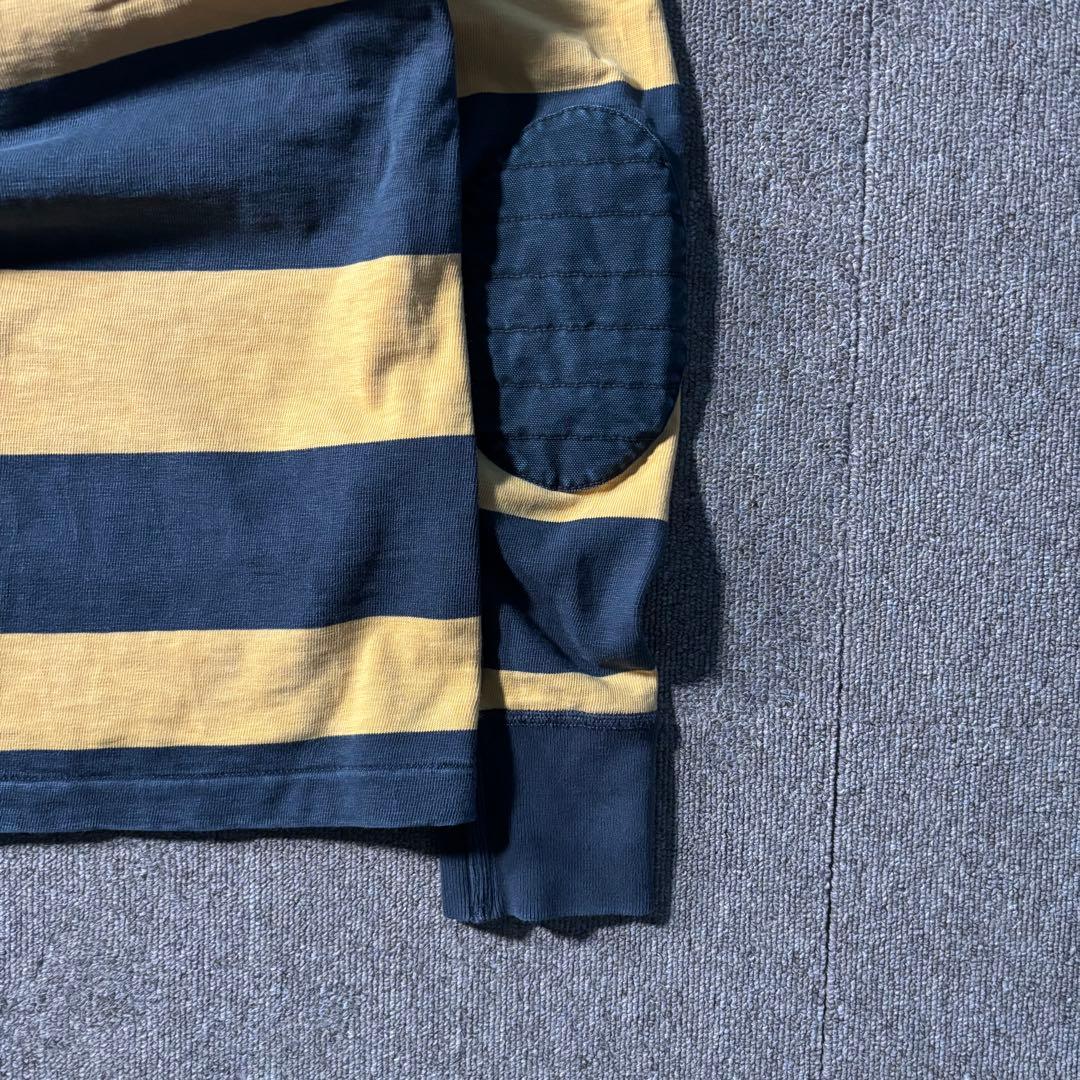 POLO RUGBY RALPH LAUREN XS ボーダー ラガーシャツ