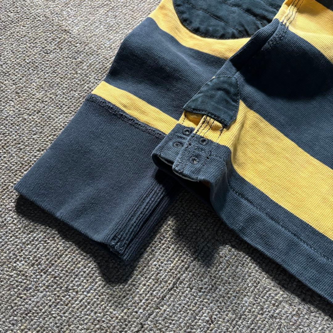 POLO RUGBY RALPH LAUREN XS ボーダー ラガーシャツ