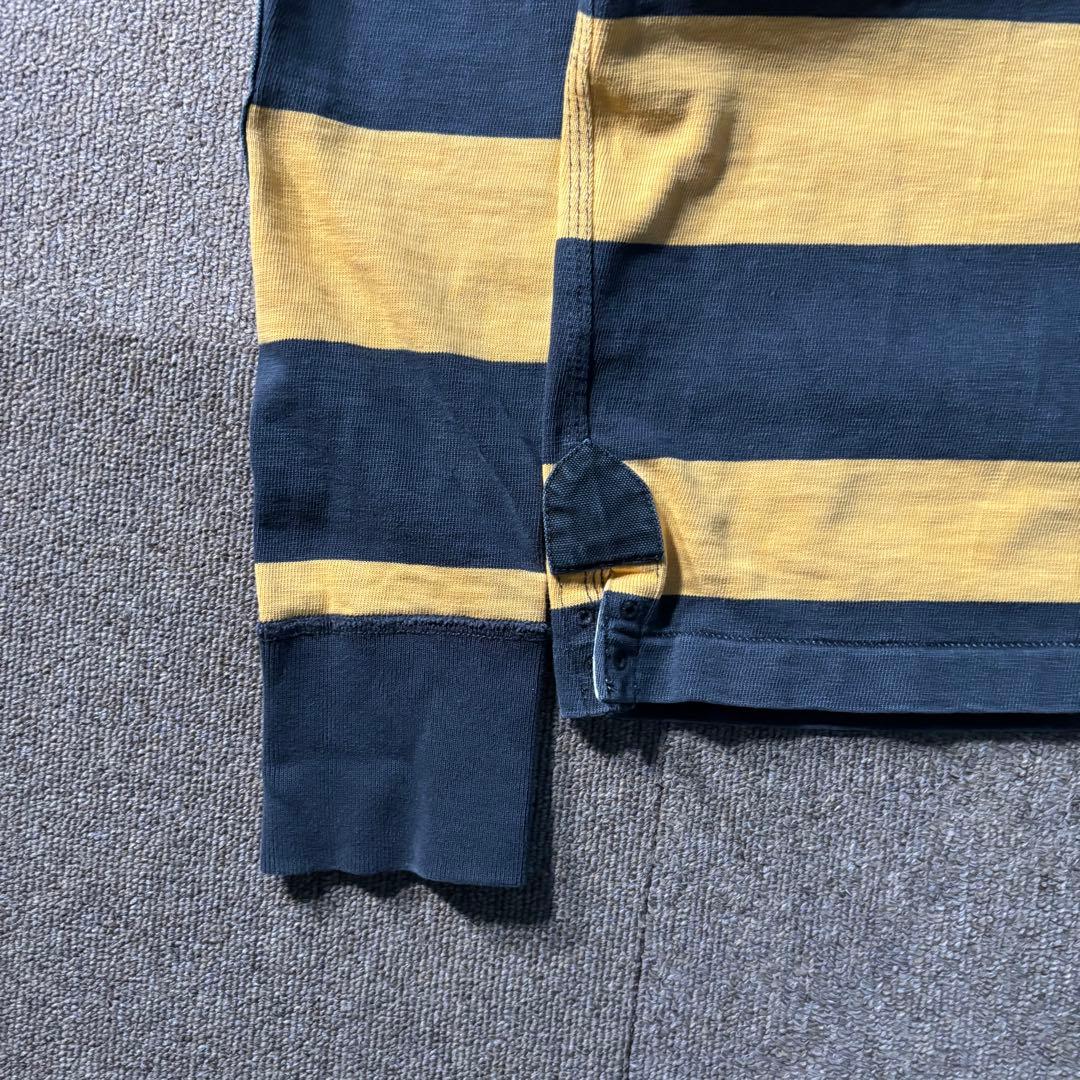 POLO RUGBY RALPH LAUREN XS ボーダー ラガーシャツ