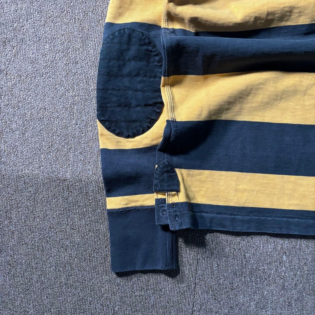 POLO RUGBY RALPH LAUREN XS ボーダー ラガーシャツ