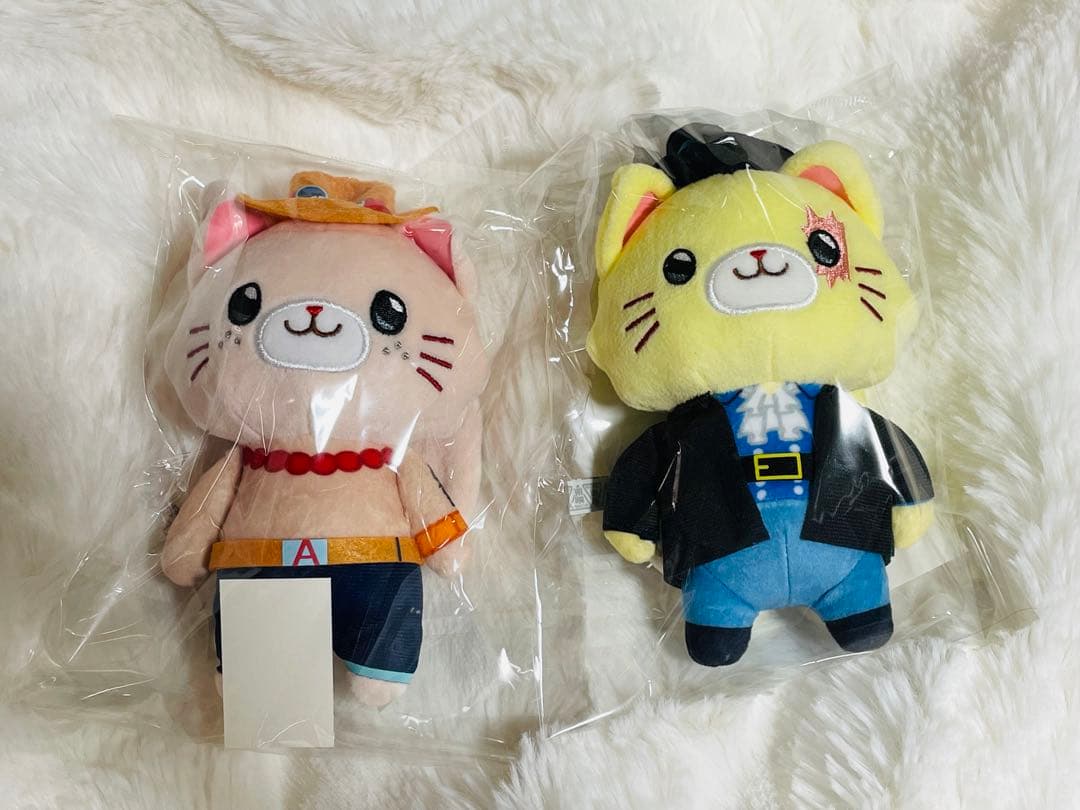 ワンピース　ONE PIECE withCAT ぬいぐるみ　エース＆サボ