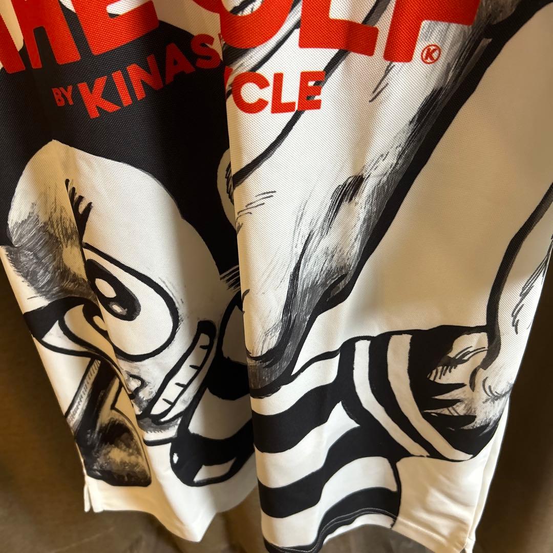 値下げ済【新品/未使用】 KINASHI GOLFプロゴルファー猿ポロシャツXL