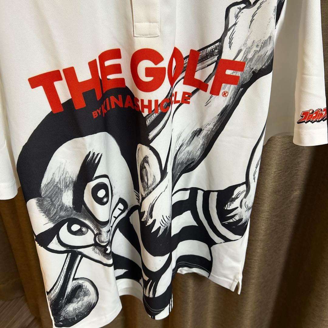 値下げ済【新品/未使用】 KINASHI GOLFプロゴルファー猿ポロシャツXL