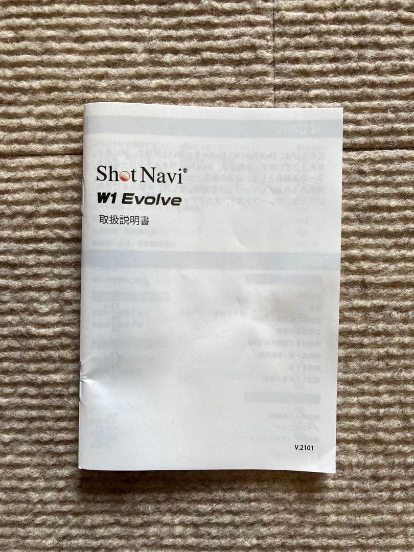 ShotNavi W-Evolve GPSナビ　ショットナビ　エボルブ