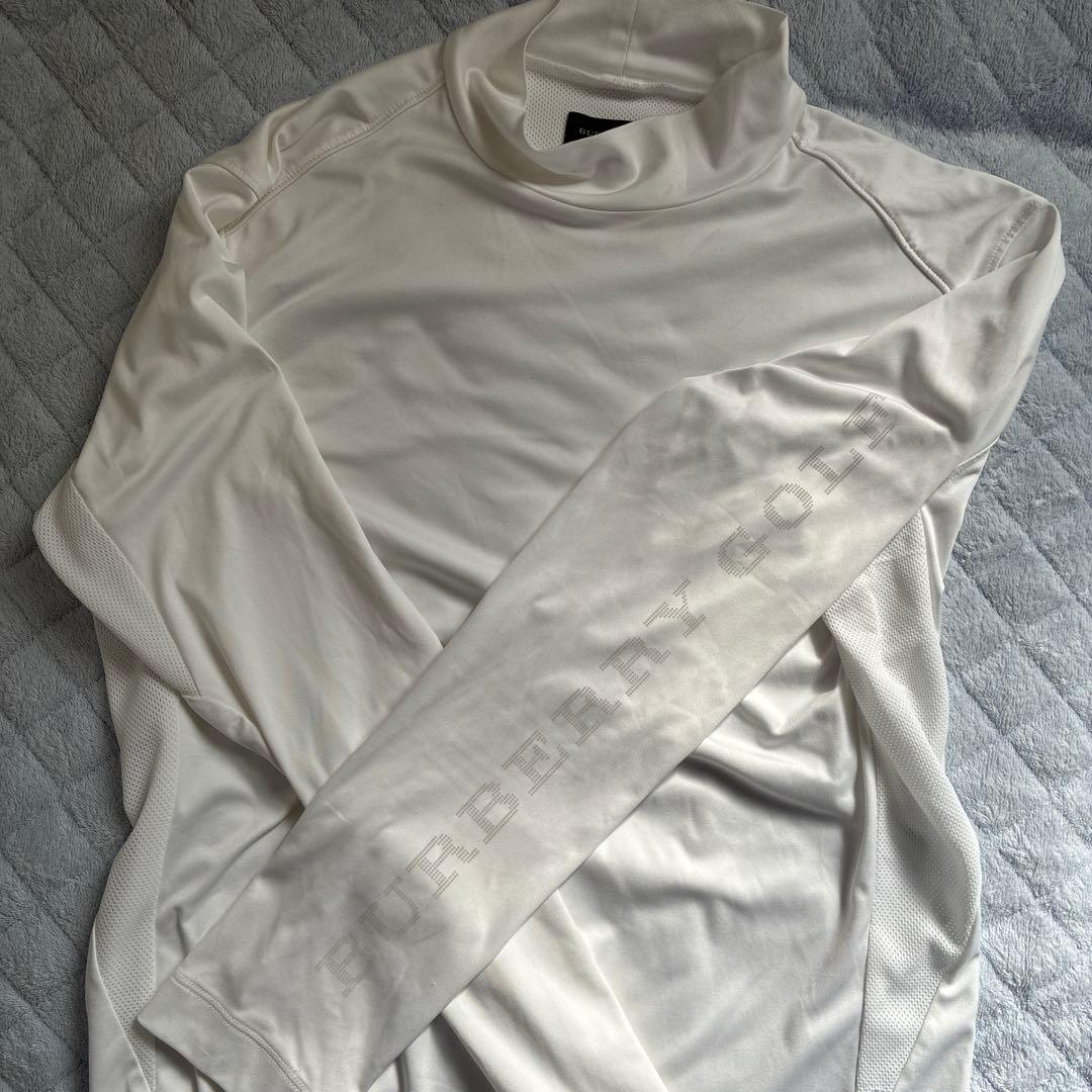 【最終値下げ】BURBERRY GOLF オレンジ ポロシャツとインナーのセット