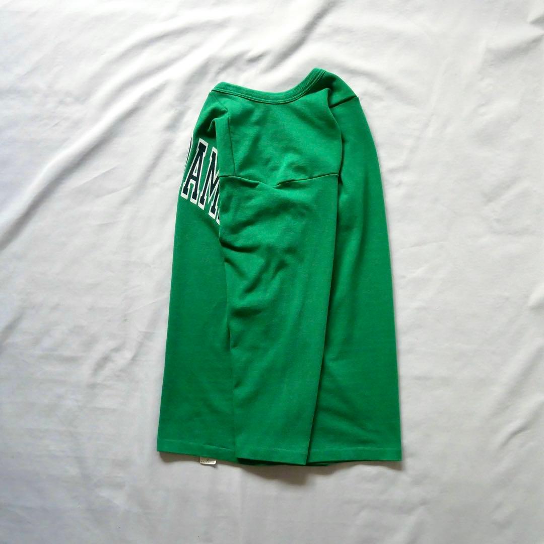 70s vintage USA製　RUSSELL 金タグ　フットボールTシャツ