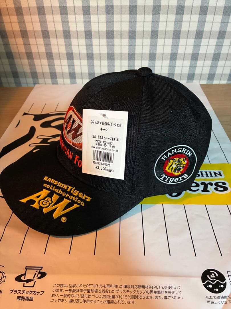 阪神×A&W コラボキャップ