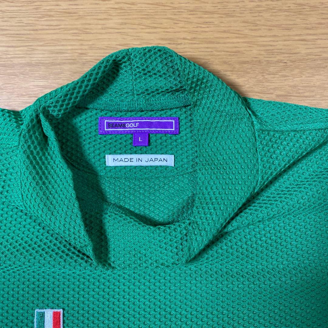 BEAMS GOLF タートルネック　半袖