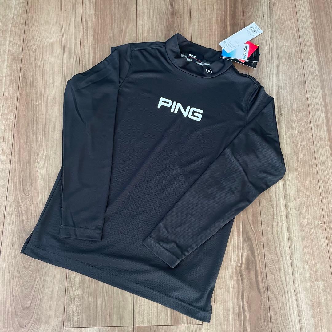【新品】PING モックネック カットソー スカート セット ストレッチ