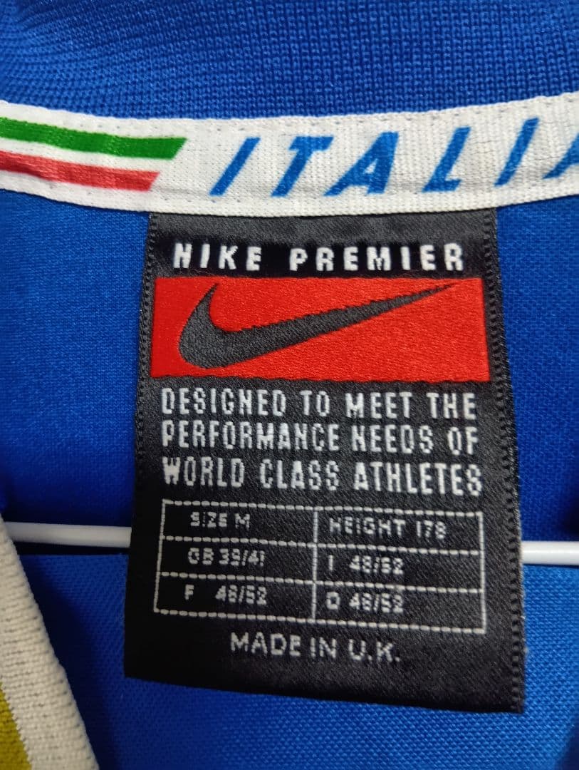 アルベルティーニのイタリア代表ユニフォーム（96年ユーロ）