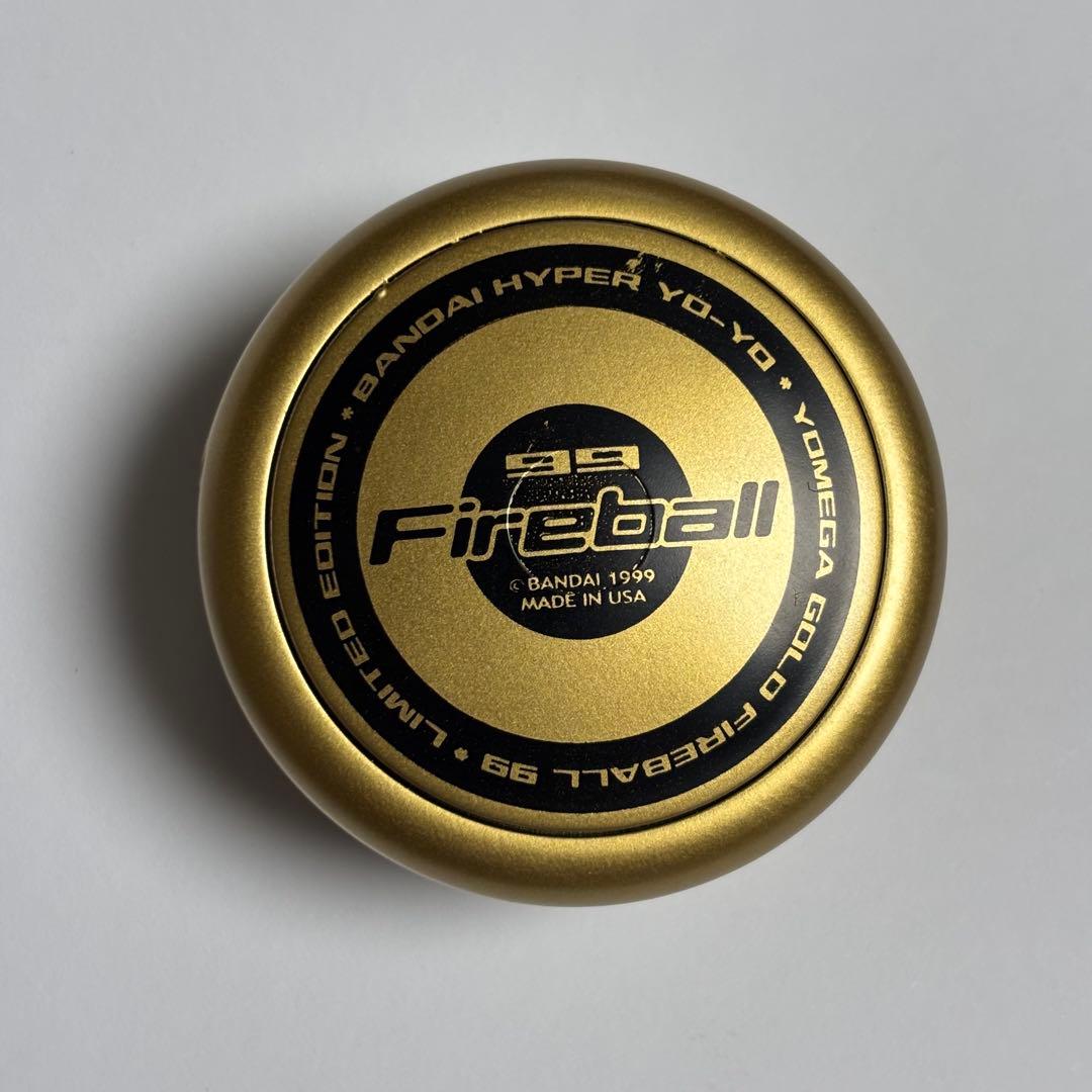 非売品　クリア賞品　ハイパーヨーヨー　ゴールド ファイヤーボール