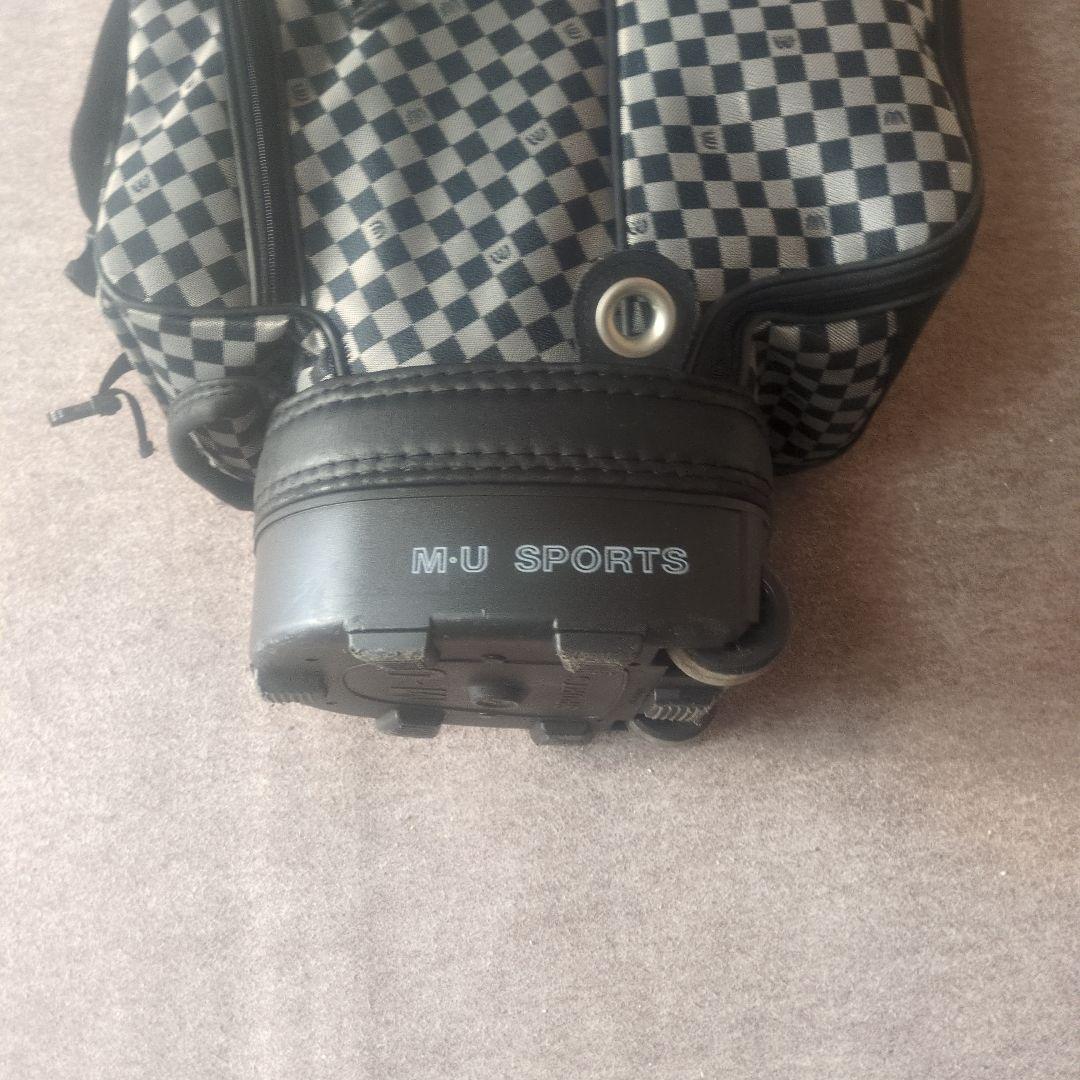 M-U SPORTS チェック柄 キャディバッグ