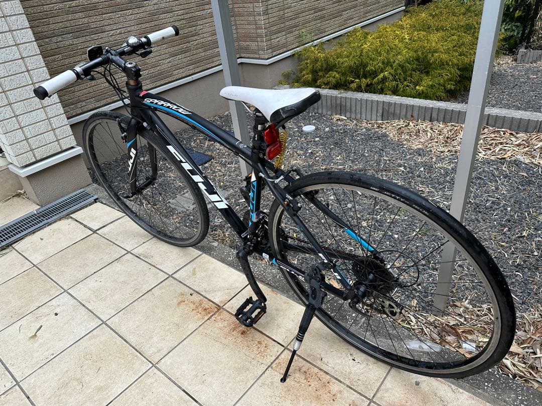 FUJI SPARROW クロスバイク　スタンド付き