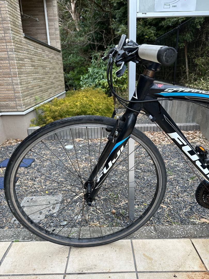 FUJI SPARROW クロスバイク　スタンド付き