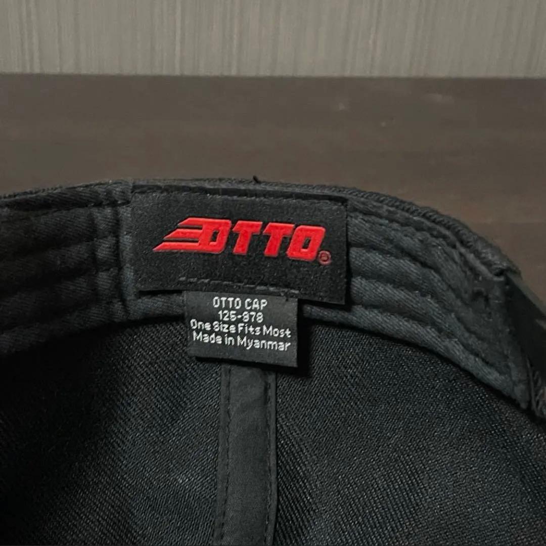 エギマニアックス フラットCAP【BLACK/ORANGE】