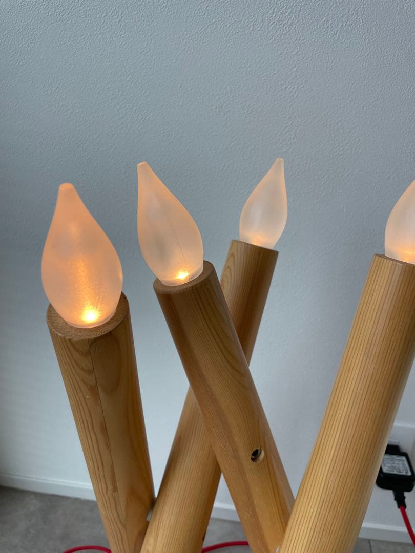 IKEA フロアスタンド　キャンドル型　オールドイケア