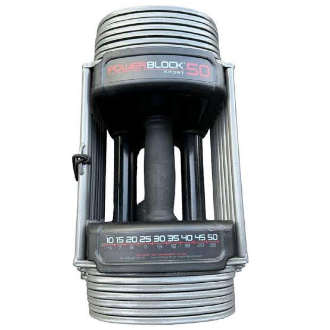 ②パワーブロック POWER BLOCK SP50 可変式ダンベル 【左】 正規
