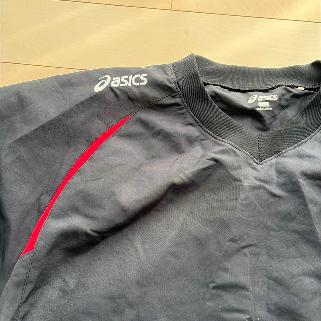 asics XBT11F ウォームアップウェア L