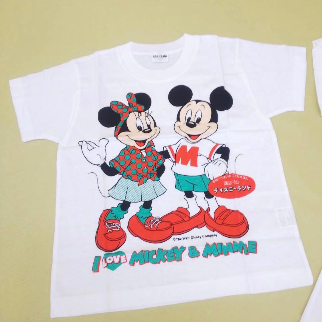 DIA CLUB 講談社 ミッキー・ミニー 親子ペアTシャツ 2枚入り 3点 ♡