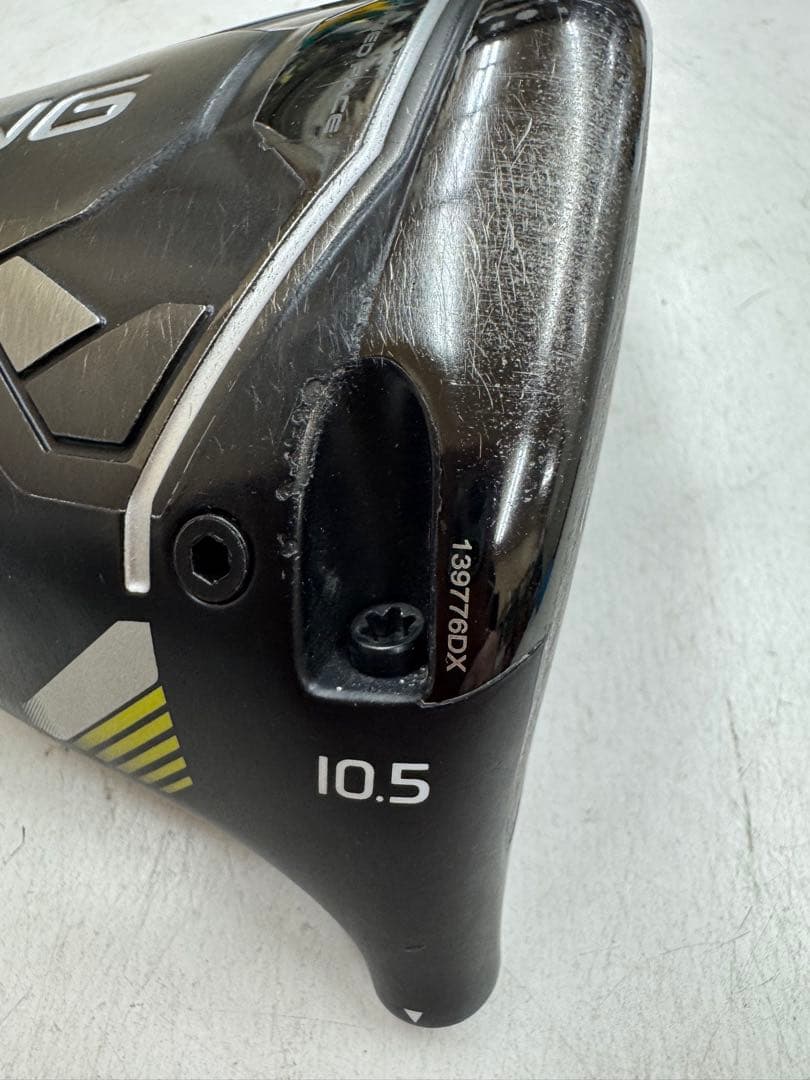 PING G４３０ １０ＫMAXドライバー 10.5度 カバー付きヘッドとレンチ