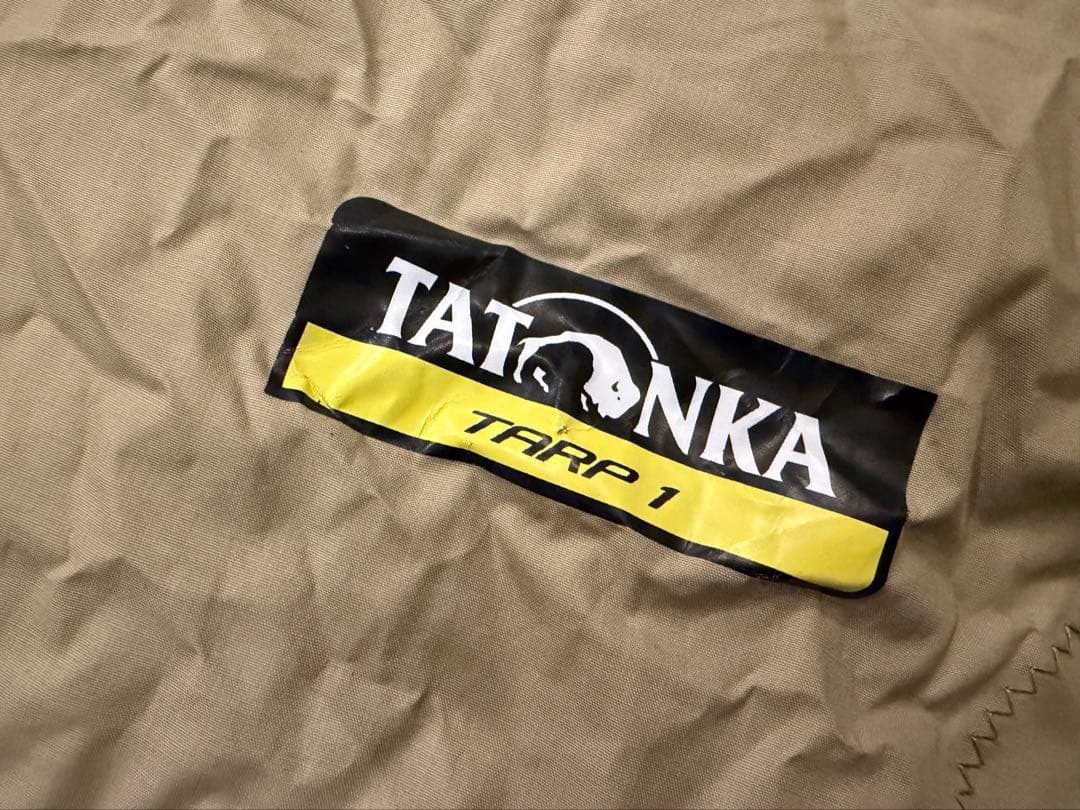 【一時値下】 TATONKA タトンカ タープ 1tc ポリコットン【旧ロゴ】