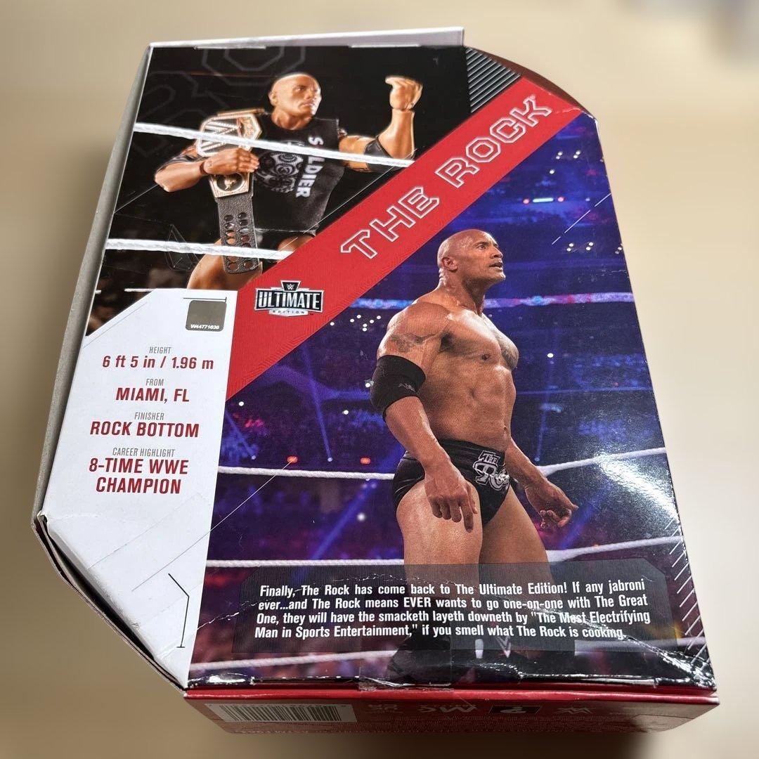 スポーツ MATEL WWE THE ROCK ULTIMATE EDITION