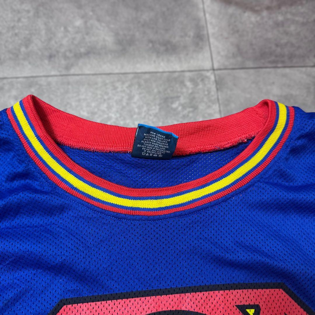 Superman バスケットボールシャツ XL タンクトップ メッシュタンク